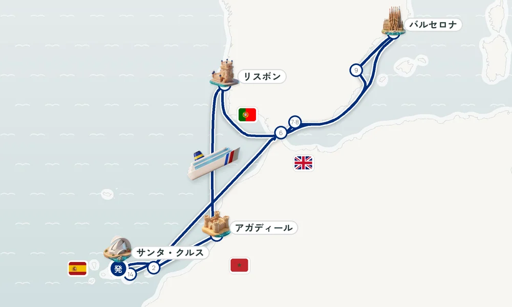 航路マップ