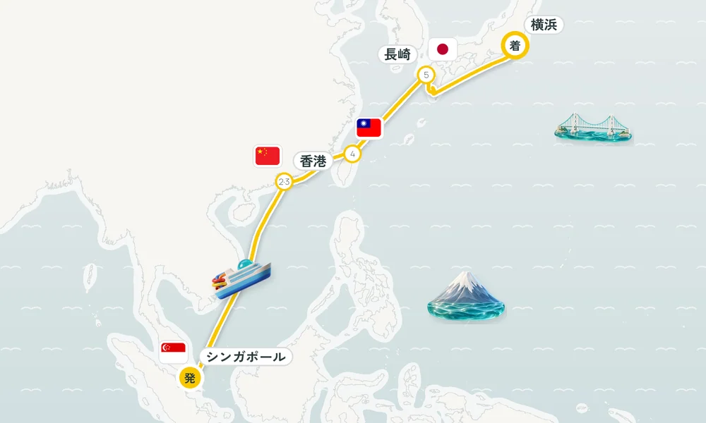 航路マップ