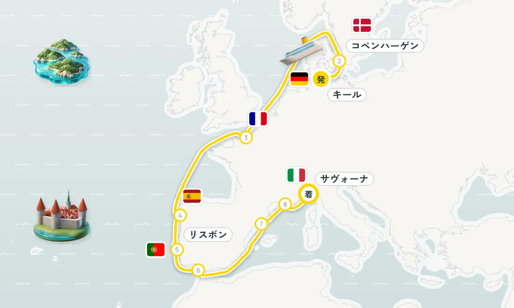 航路マップ