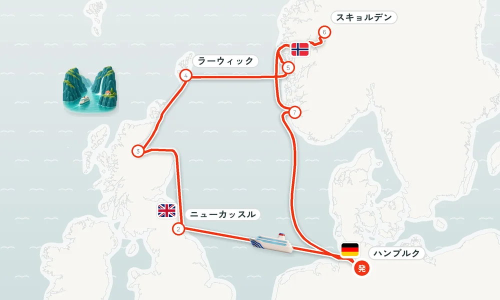 航路マップ