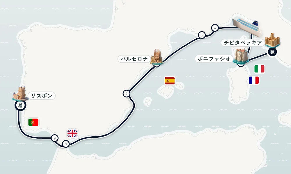 航路マップ