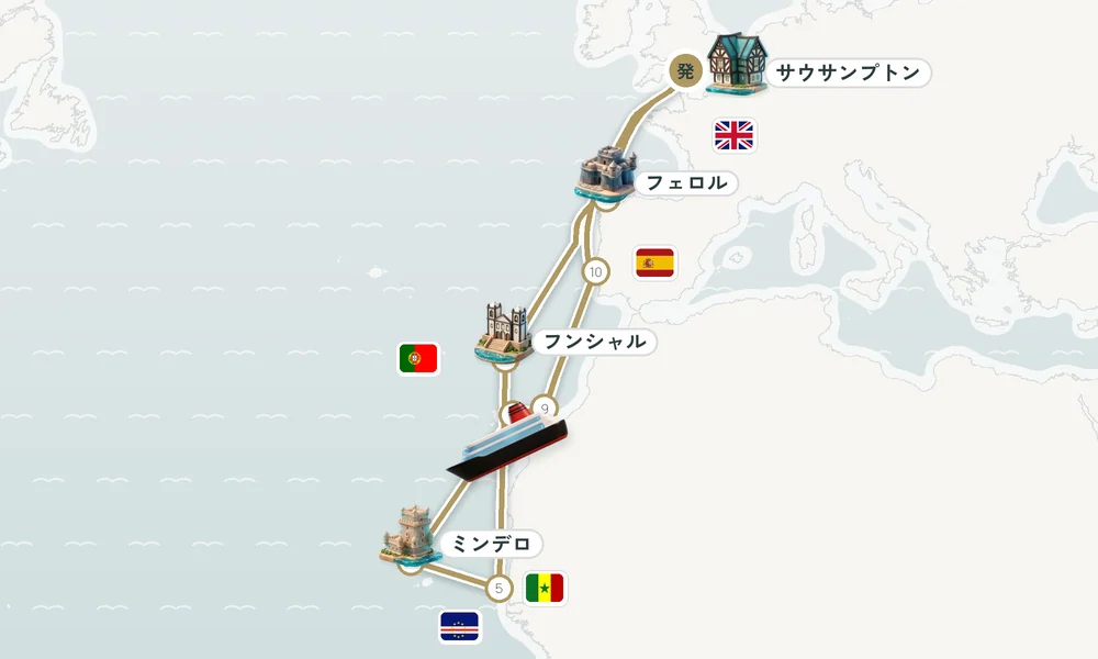 航路マップ