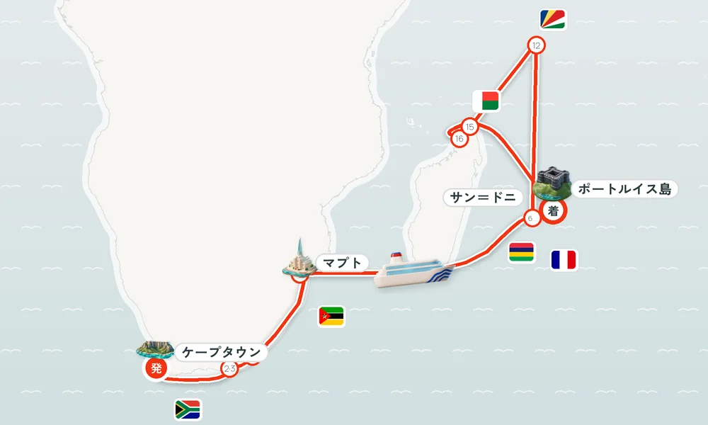 航路マップ