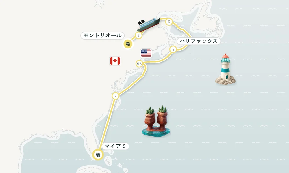 航路マップ