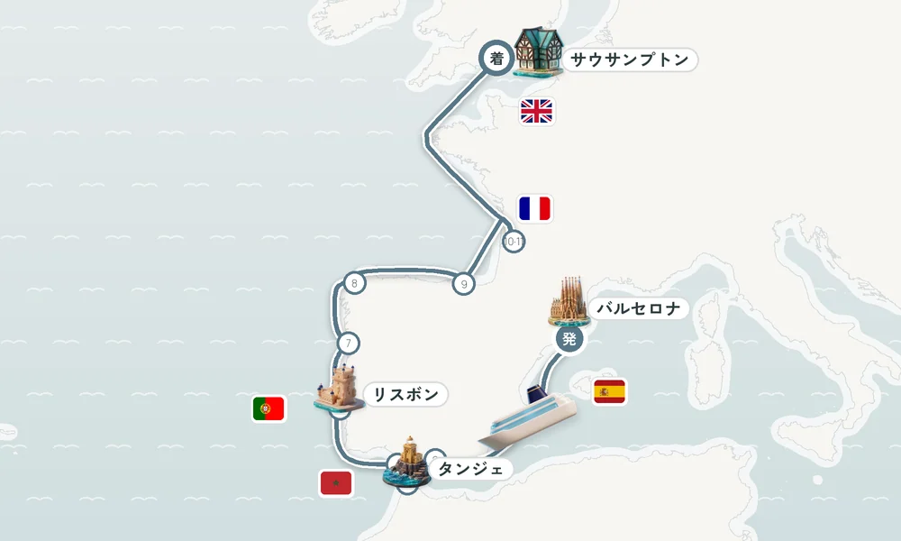 航路マップ