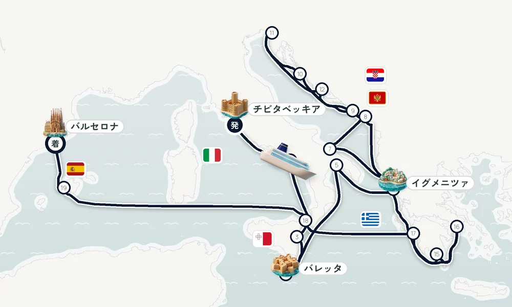 航路マップ