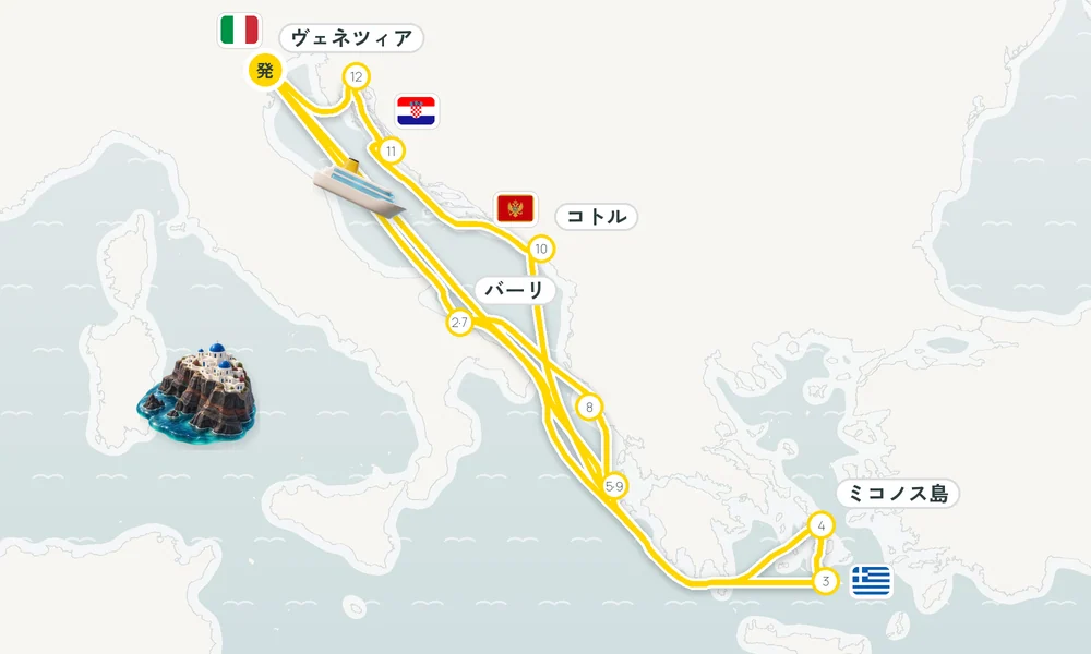 航路マップ