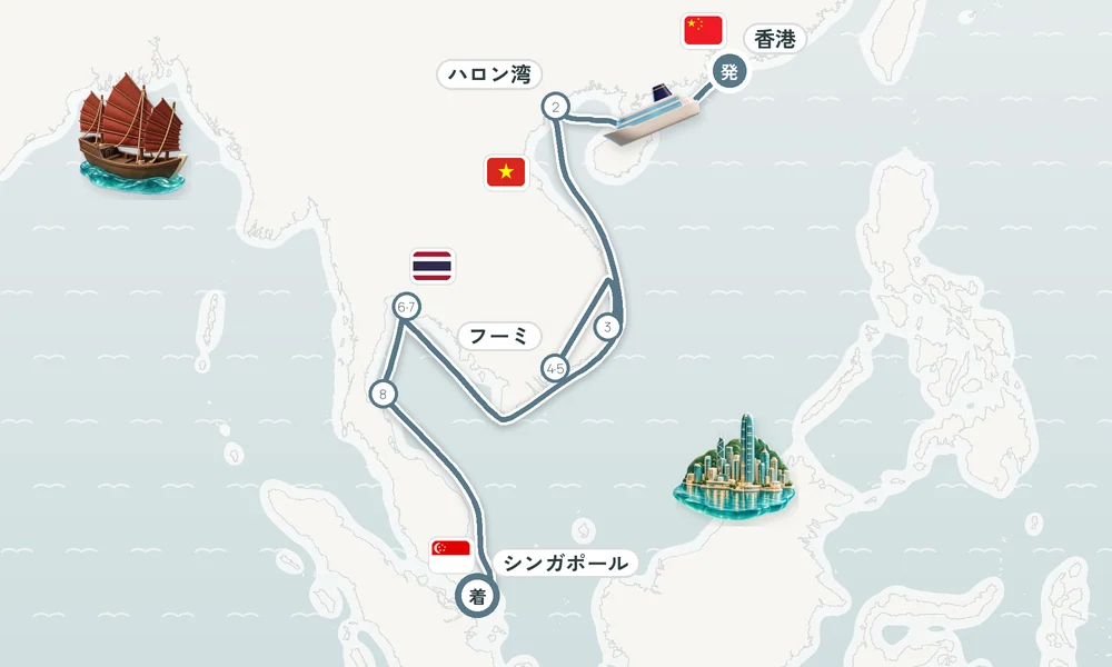 航路マップ