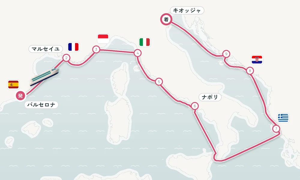 航路マップ