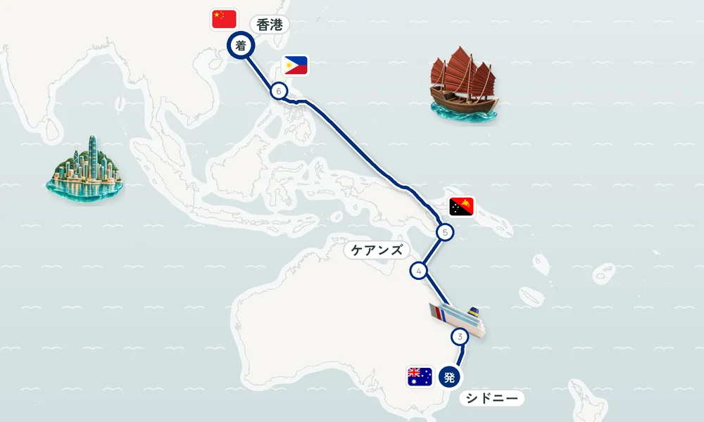 航路マップ