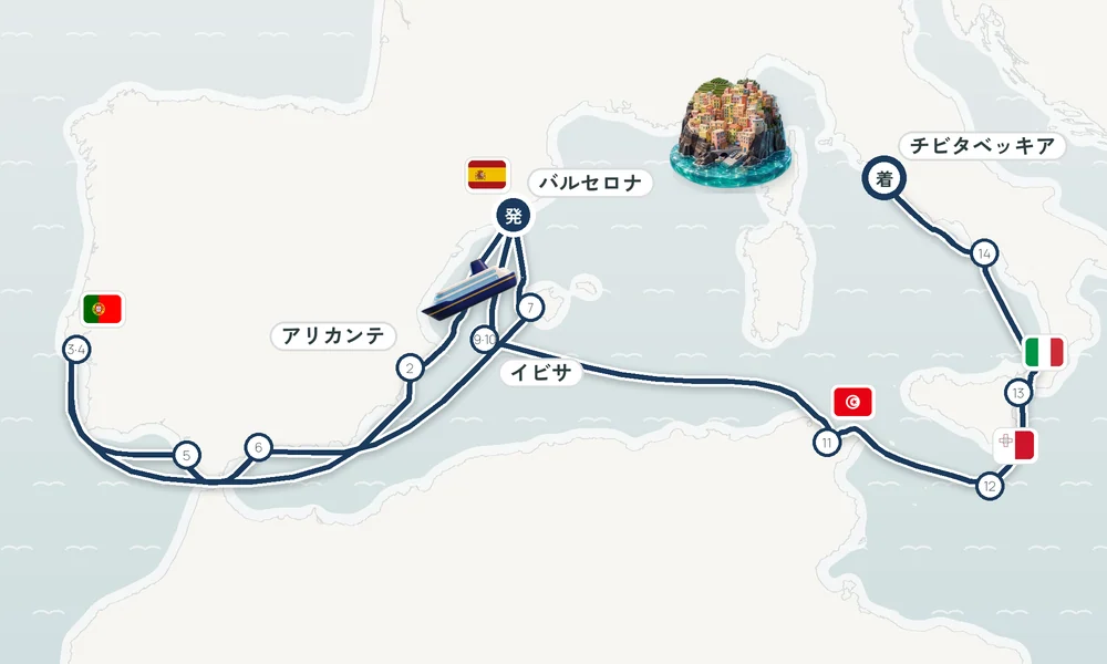 航路マップ