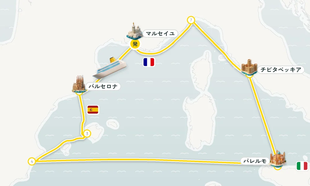 航路マップ