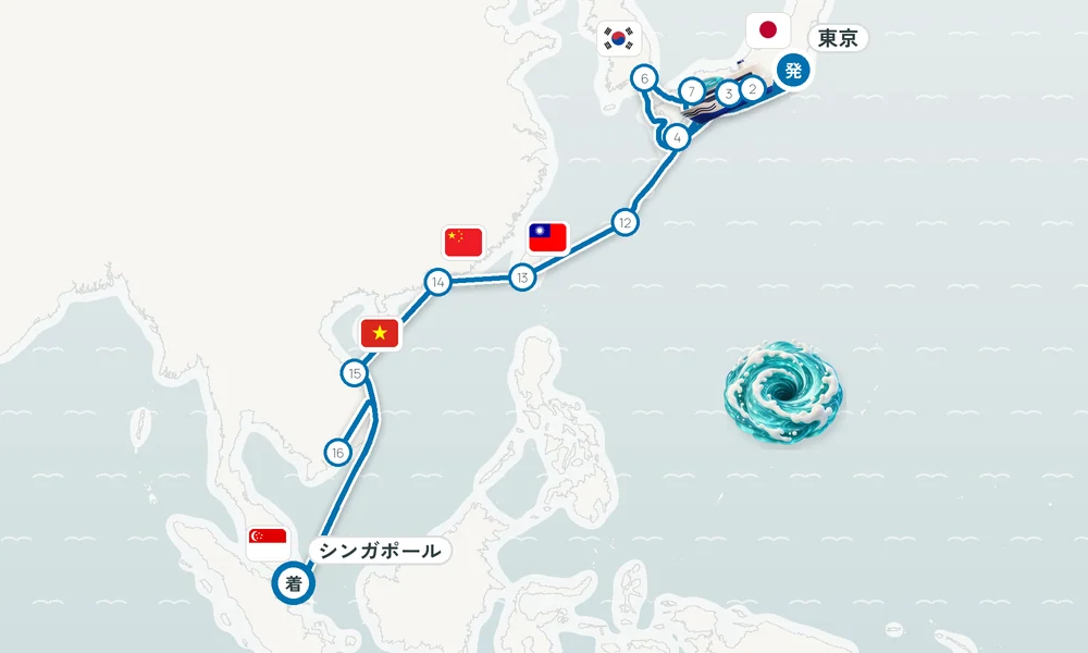 航路マップ