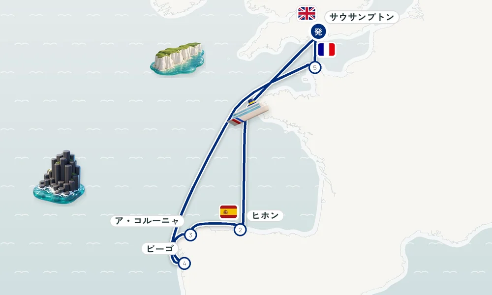 航路マップ