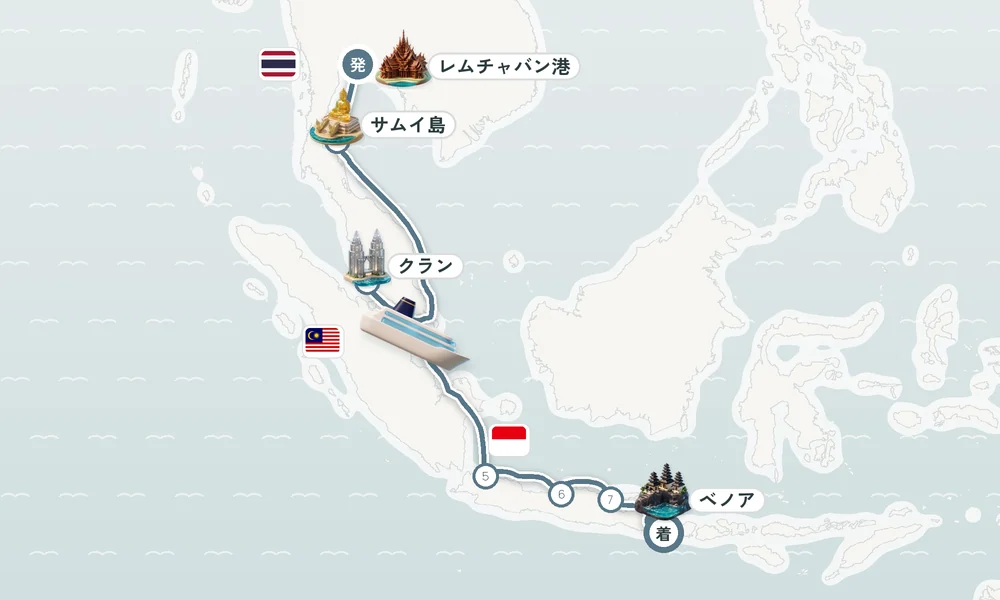 航路マップ