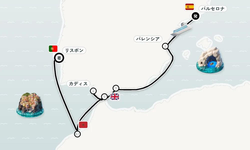 航路マップ