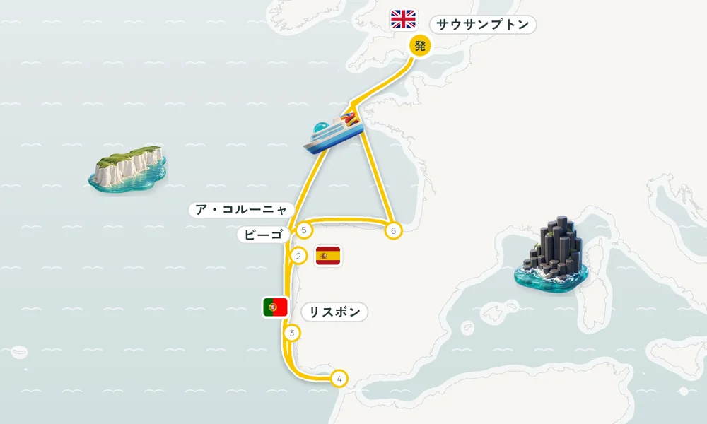 航路マップ