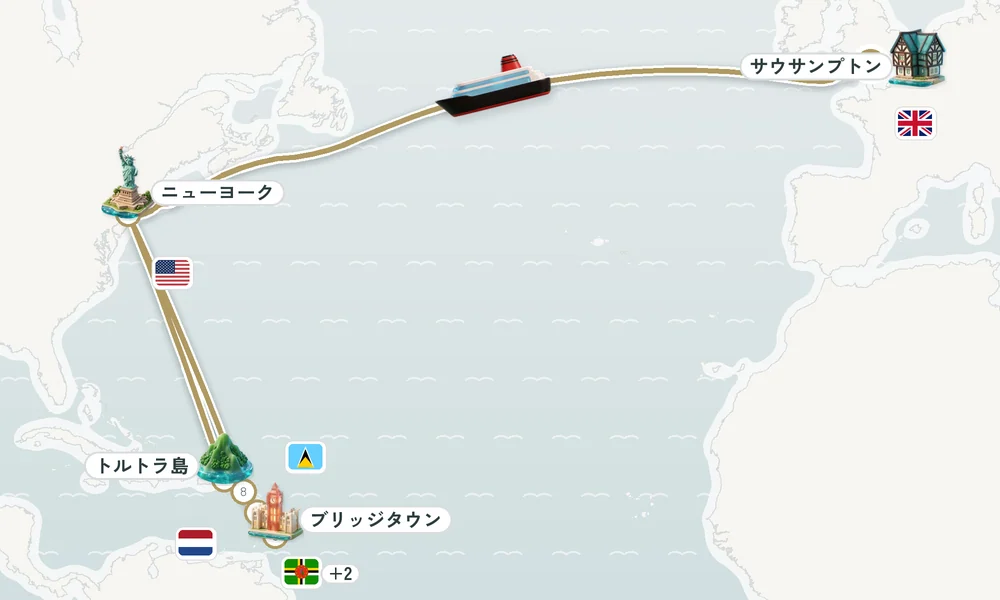 航路マップ