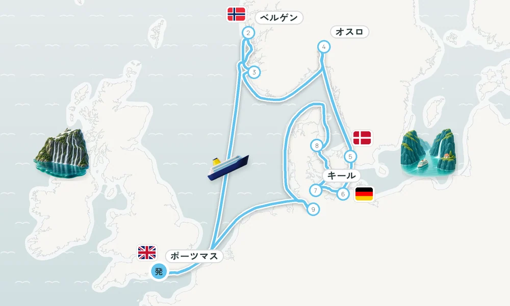 航路マップ