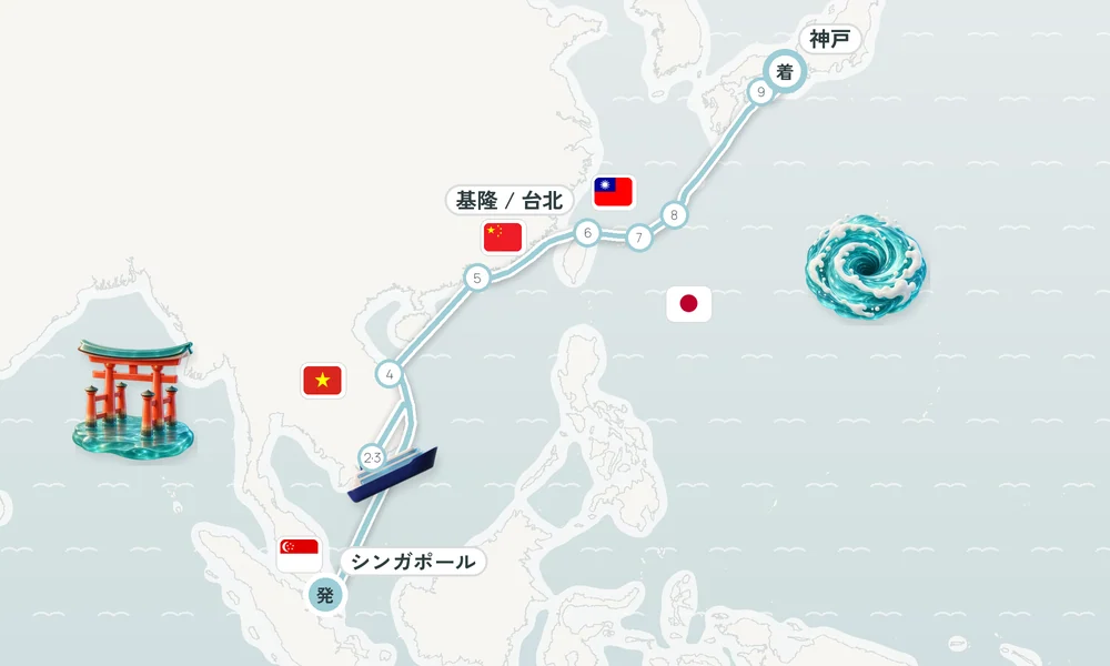 航路マップ