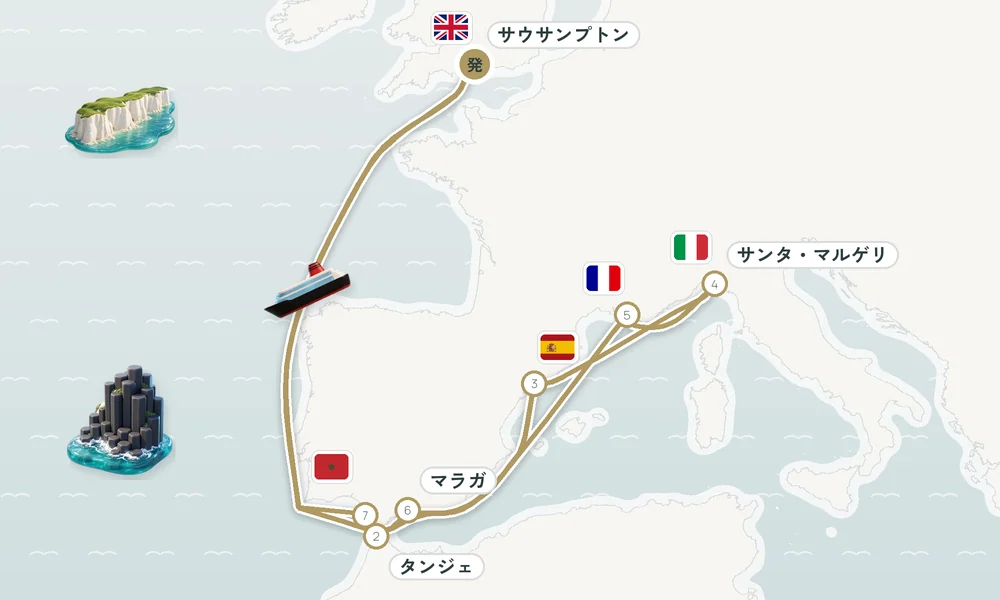 航路マップ