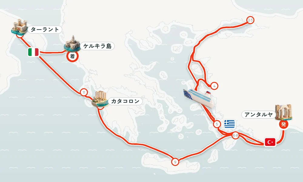 航路マップ