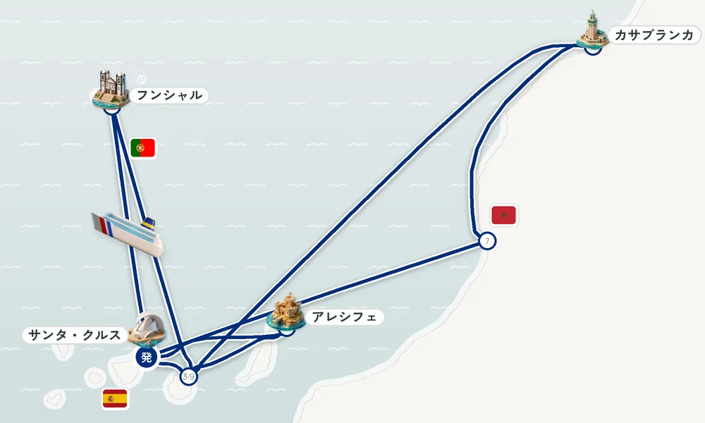 航路マップ