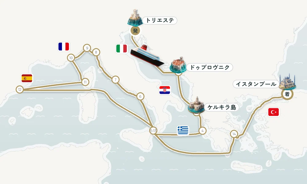 航路マップ