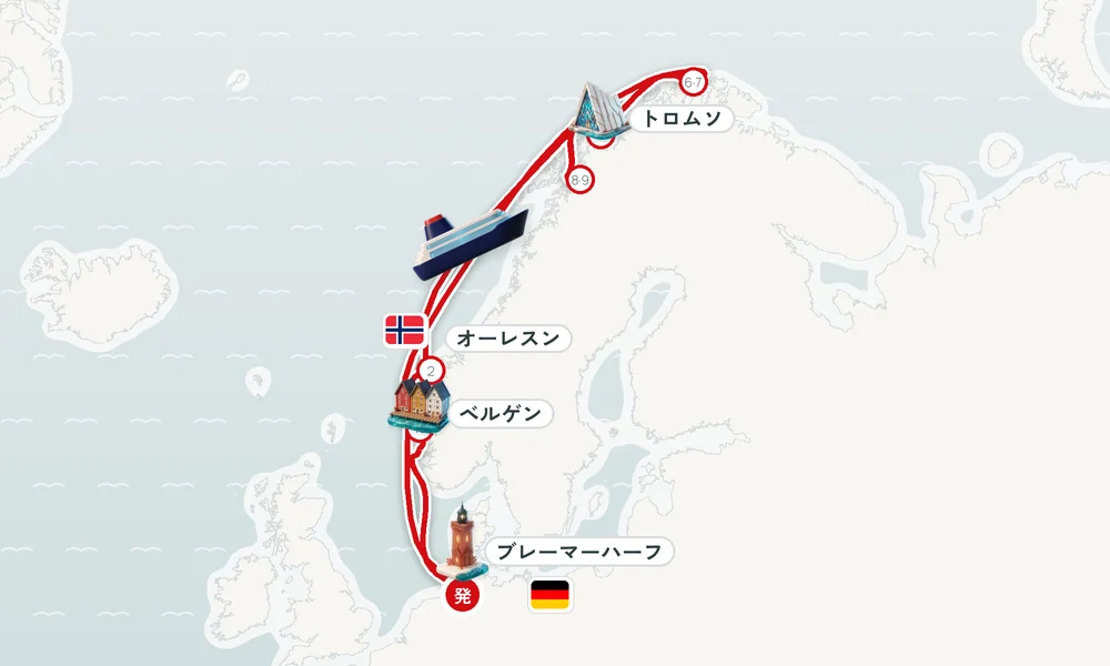 航路マップ