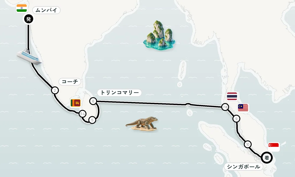 航路マップ