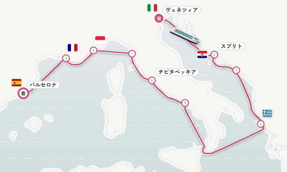 航路マップ