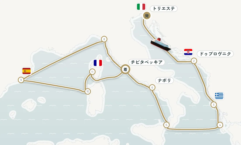 航路マップ