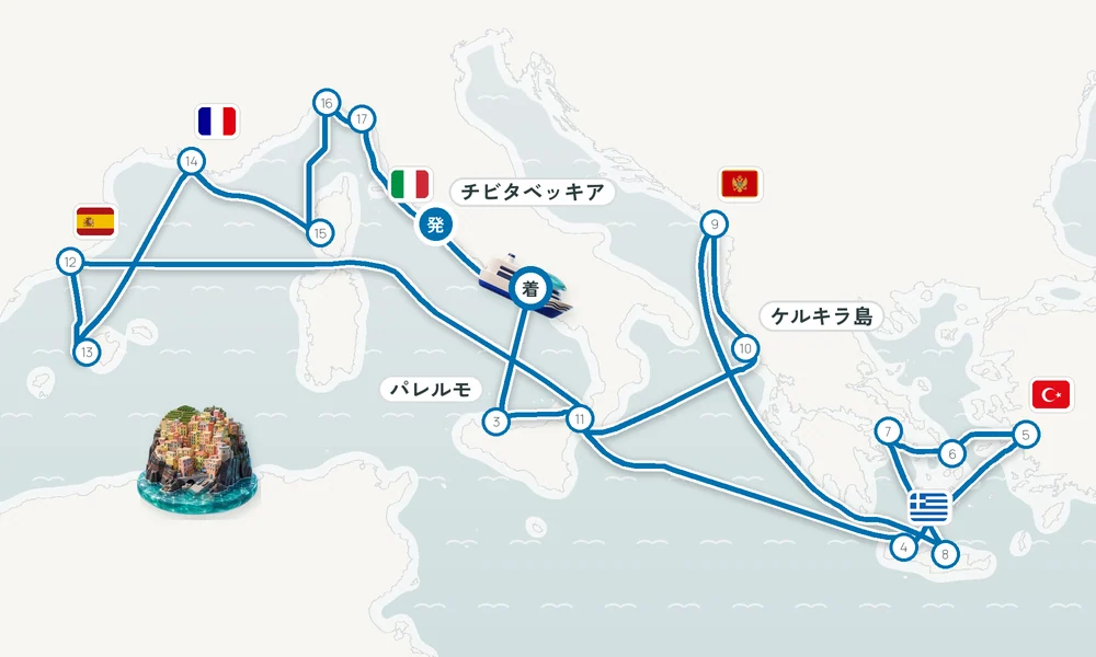 航路マップ