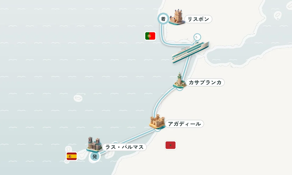 航路マップ