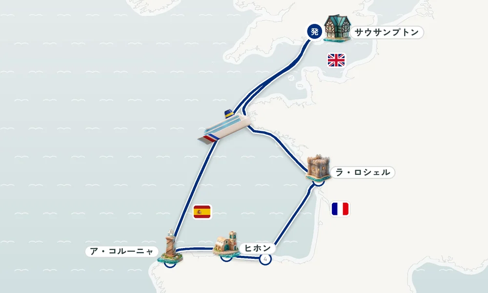 航路マップ