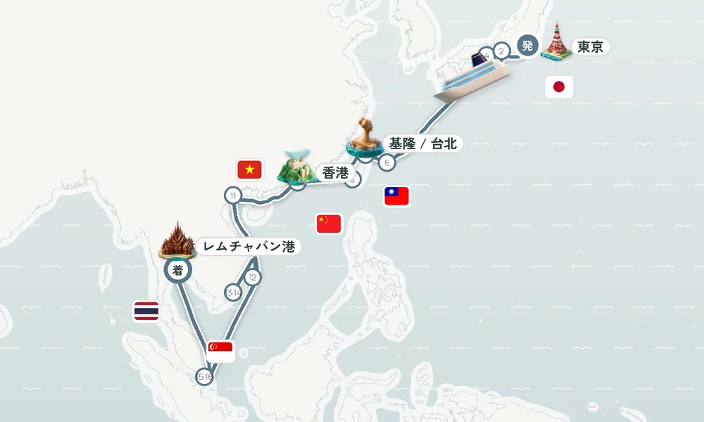 航路マップ