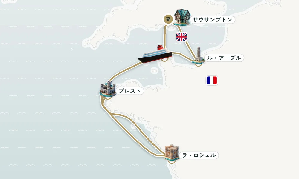 航路マップ