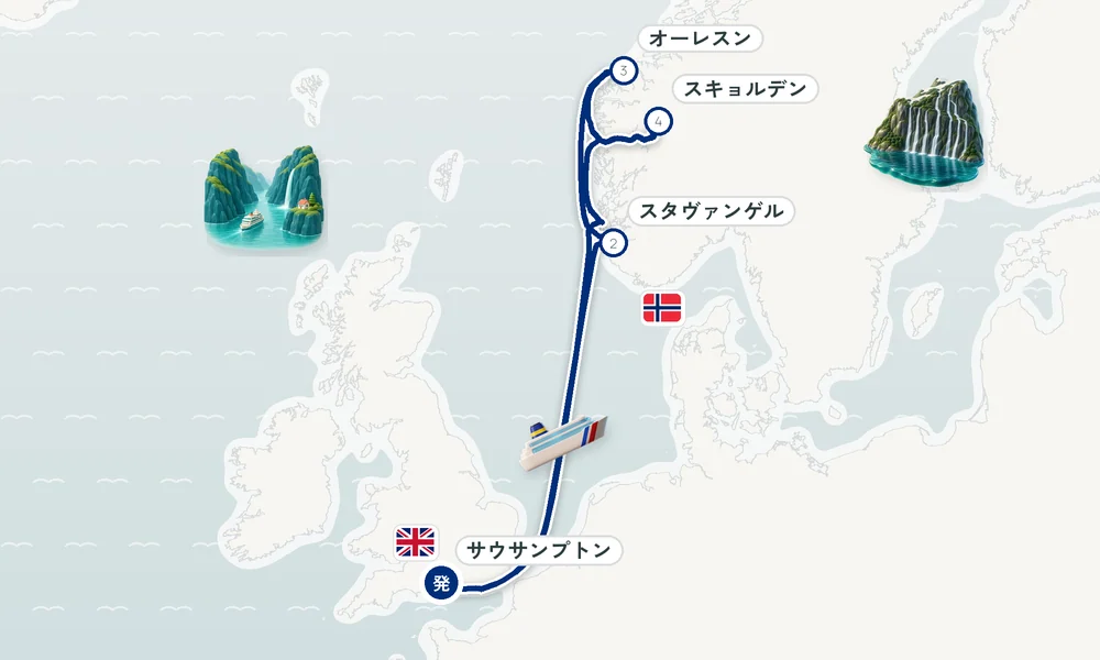 航路マップ