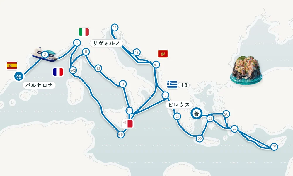 航路マップ