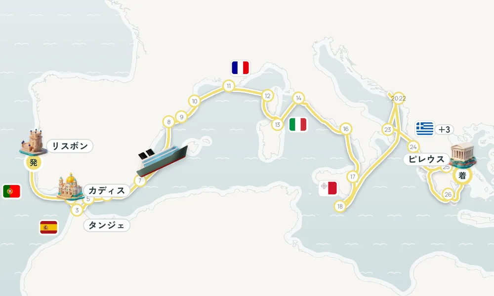 航路マップ