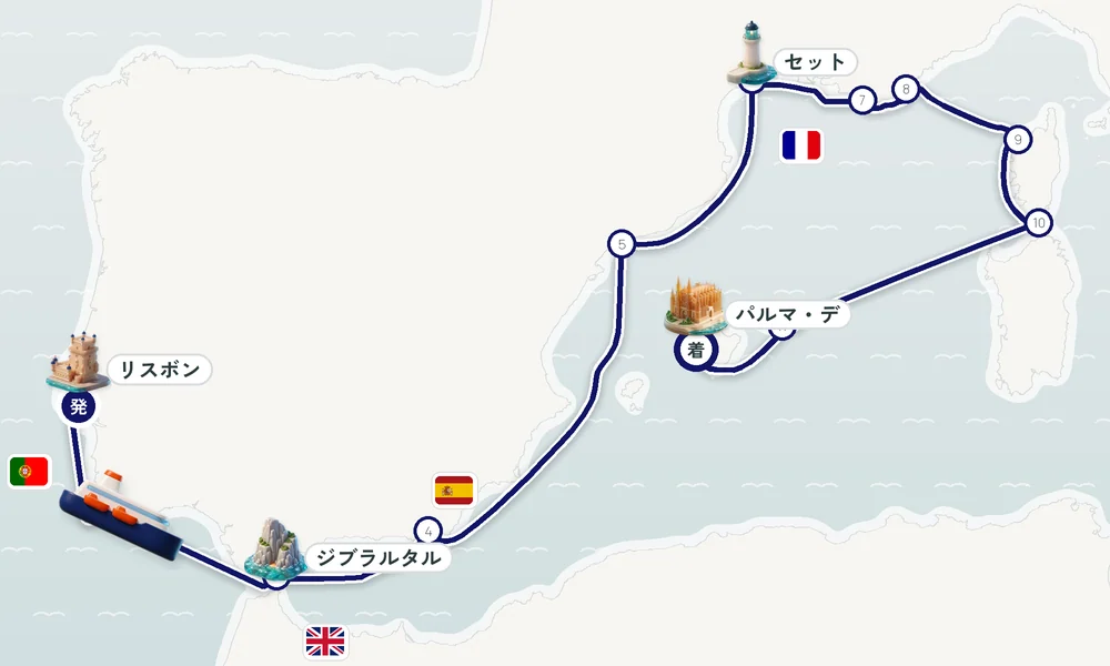 航路マップ