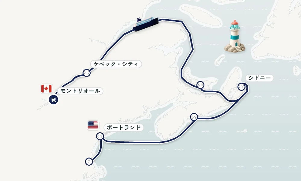航路マップ
