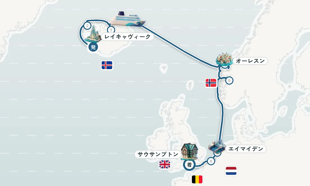 航路マップ