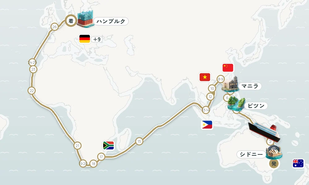 航路マップ