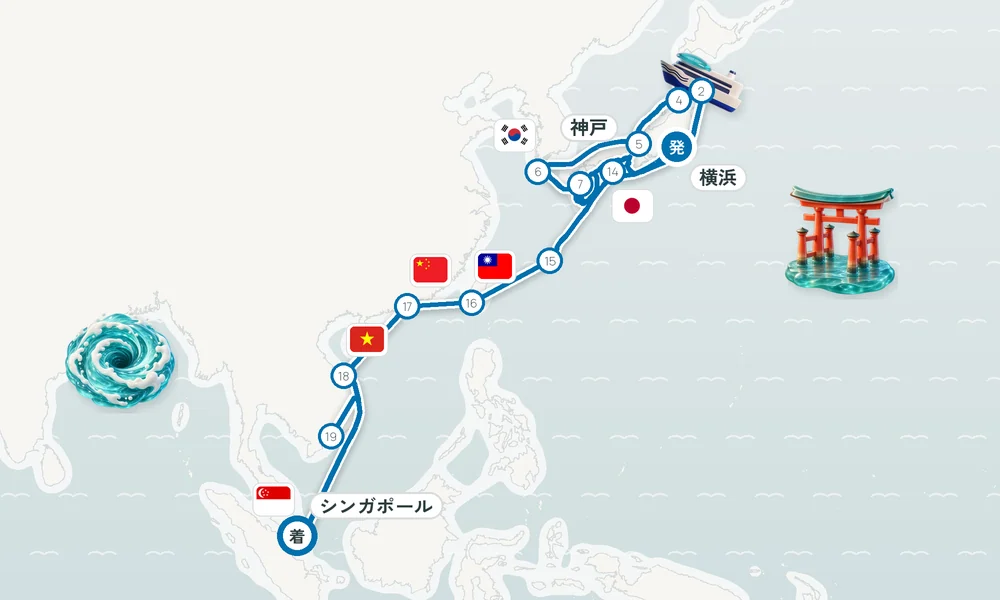航路マップ