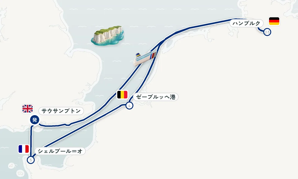 航路マップ
