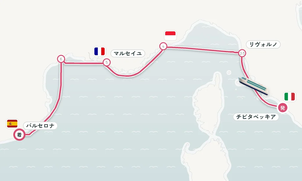 航路マップ