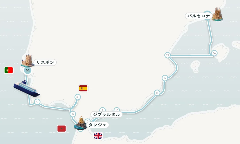 航路マップ
