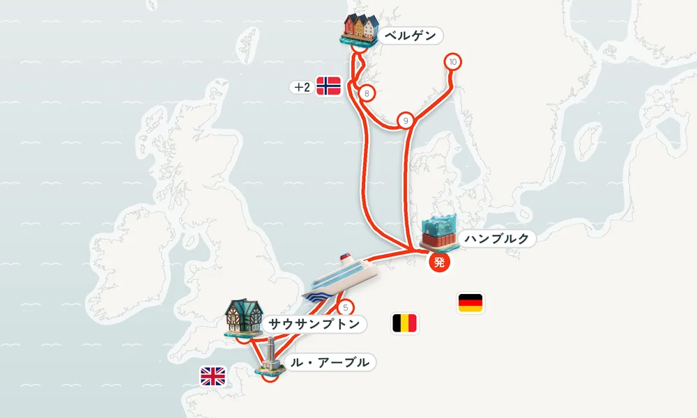 航路マップ