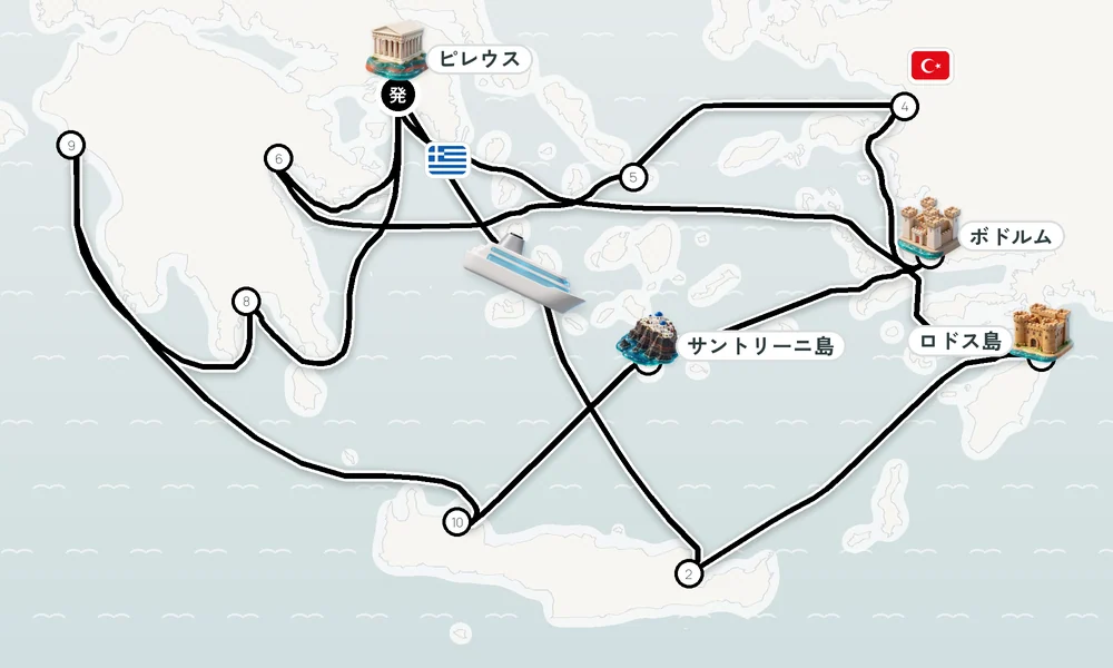 航路マップ